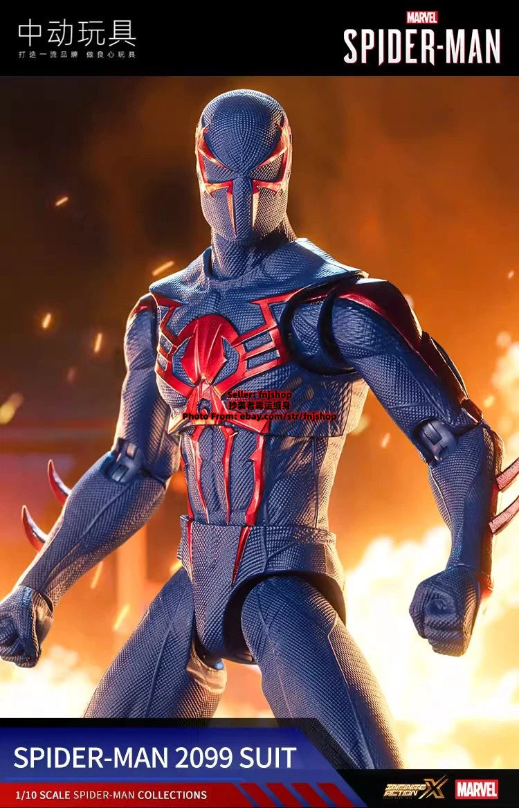 ZD Toys Spider-Man 2099 1/10 Collectible 7in Action Figure Boxed IN STOCK ZD_TOY - KOEEK