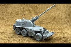 3D printed 1/72 South Africa"G-6 155mm howitzer"kit model#include a Tank soldier 07FC0E-D4 - KOEEK