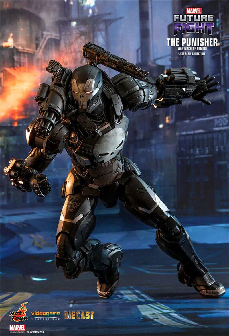1/6 HotToys VGM33D28 Punisher War Machine War Machine Action Figure PVC Model 07FC0E-D4 - KOEEK