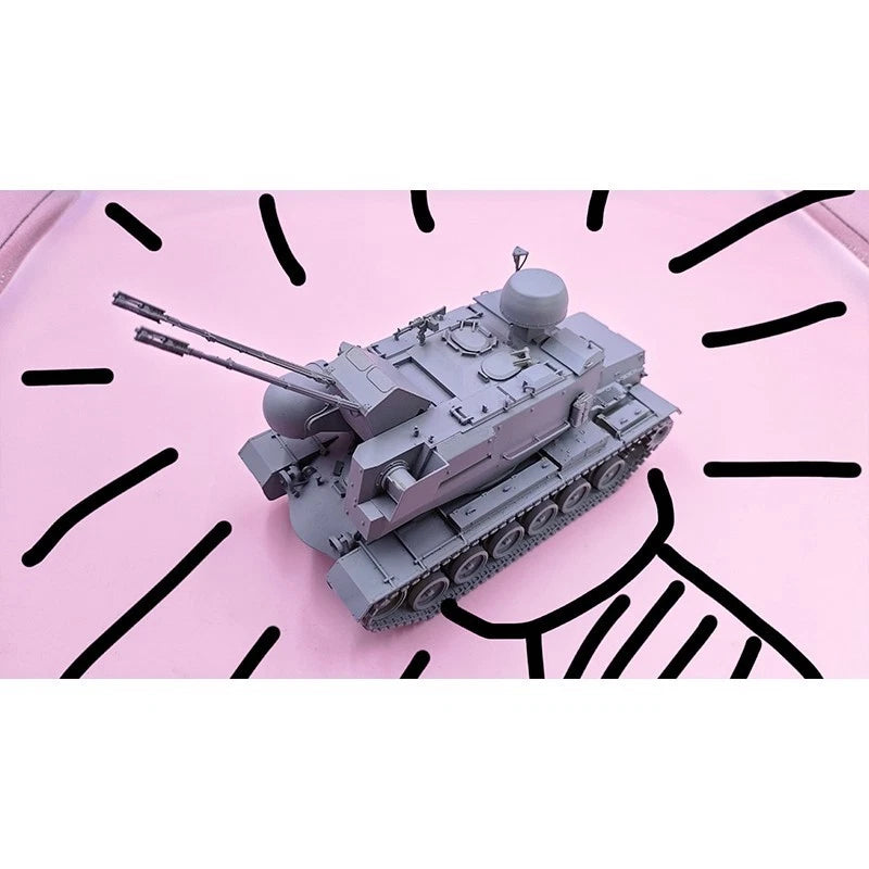 3D Printed 1/35 U.S. XM246 Self-Propelled Anti-Aircraft Cannon Model Kit 07FC0E-D4 - KOEEK