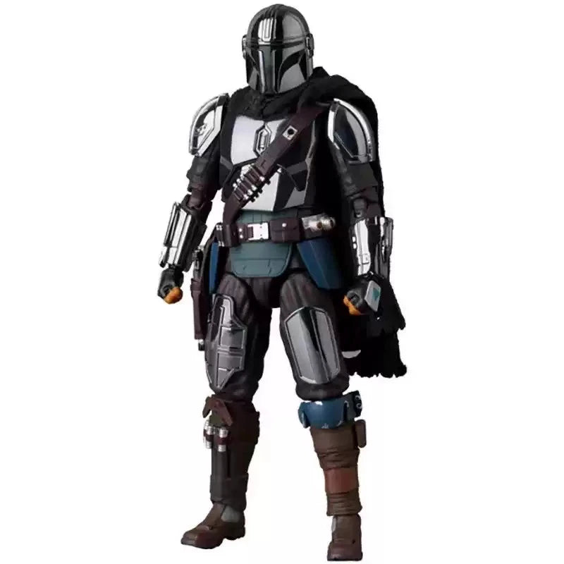 Mafex No.256 Star Wars The Mandalorian Chrome Ver. Action Figure  Sealed 07FC0E-D4 - KOEEK