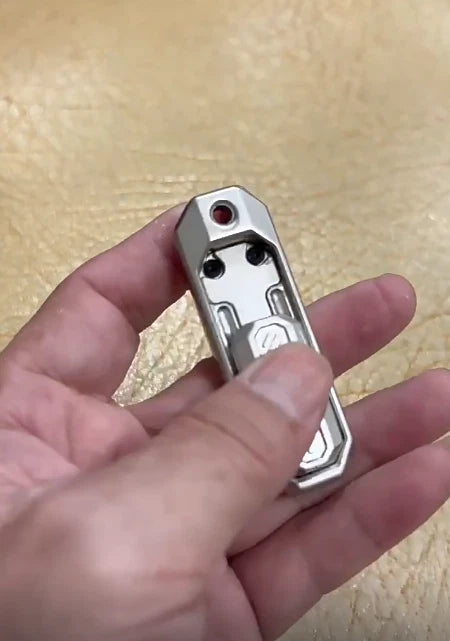 Zinc Alloy Push Click Clicker for Adults Stress Hand Fidget Depression Toy EDC 07FC0E-D4 - KOEEK