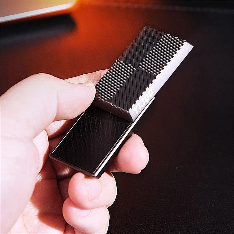 Fashion Alloy Fidget Slider EDC Adult Metal Haptic Slider ADHD Fidget Toys Gift 07FC0E-D4 - KOEEK