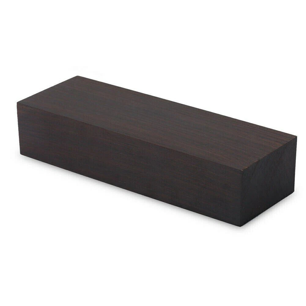 African Blackwood Ebony Wood Material Knife Handle Scales Blanks 120x40x25mm 1Pc 07FC0E-D4 - KOEEK