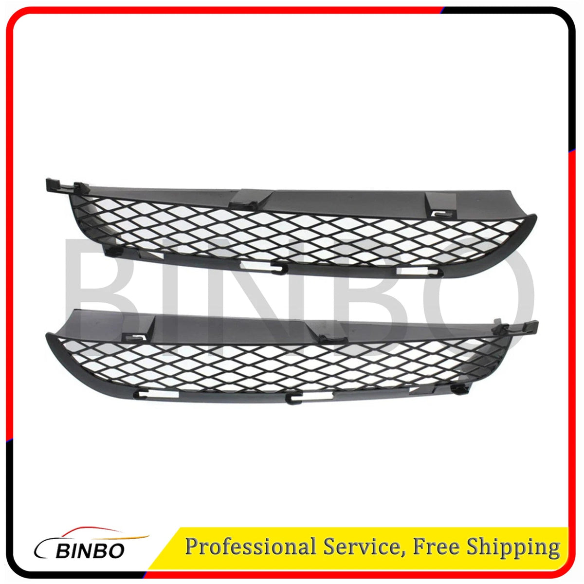 Front Grille Upper Bumper Mesh Grill For BMW X5 E53 2003-2006 07FC0E-D4 - KOEEK