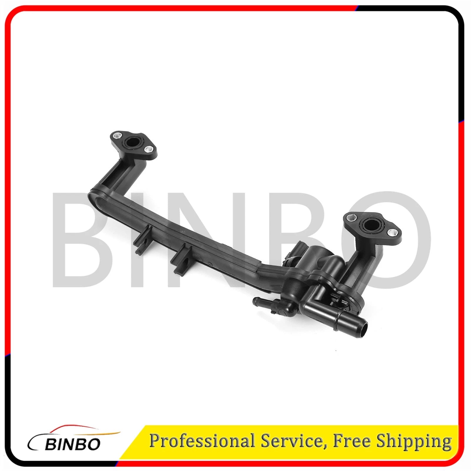Coolant Flange Outlet Pipe with Temp Sensor LR018273for Land Rover LR4 RR Sport 07FC0E-D4 - KOEEK