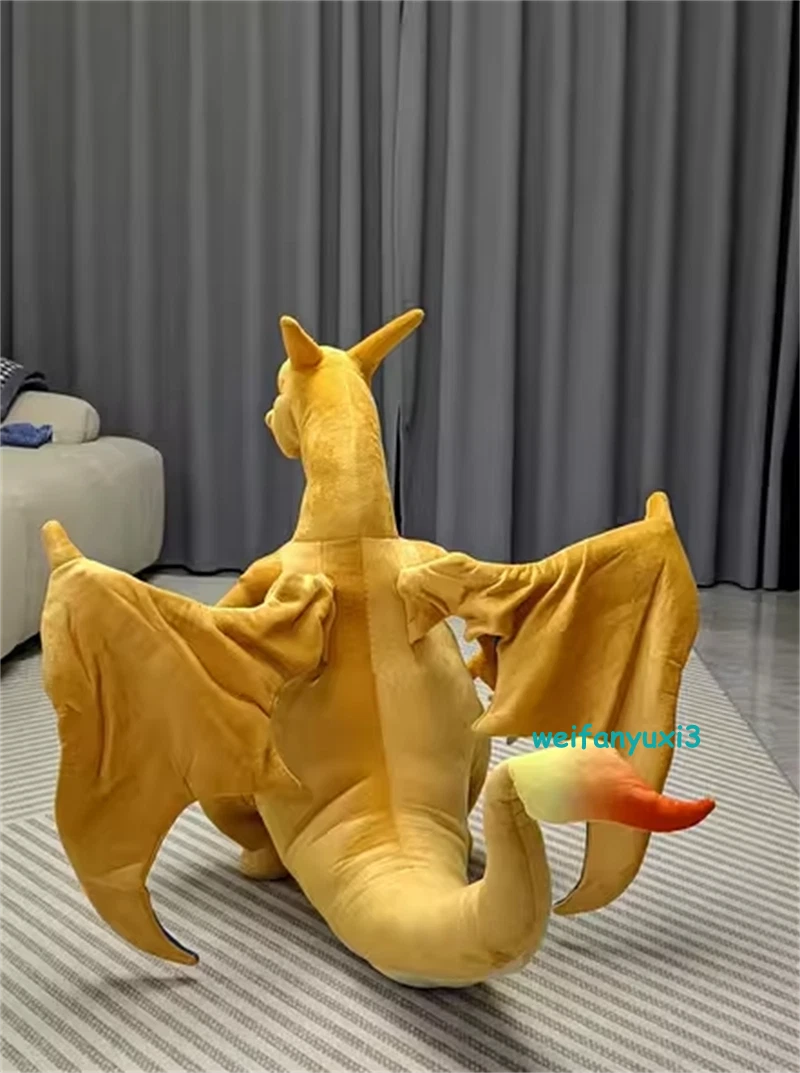 31" Charizard Plush Doll Cute Japan Anime Stuffed Toy Large Throw Pillow Gift 07FC0E-D4 - KOEEK