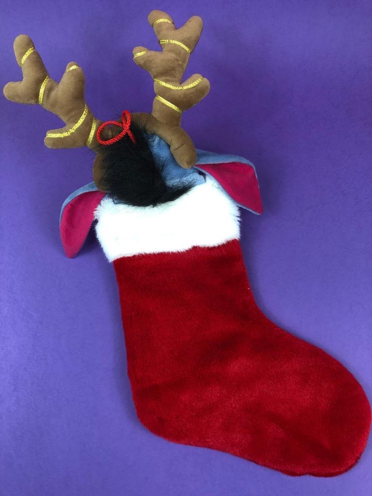 Disney Christmas Winnie The Pooh Eeyore Plush Holiday Decoration Stocking DISNEY - KOEEK