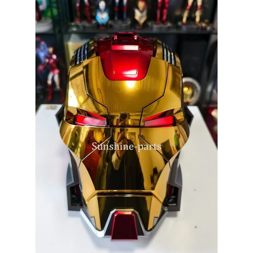Iron Man Helmet MK17 1/1 Wearable English Voice-controlled Mask Transform Prop 07FC0E-D4 - KOEEK