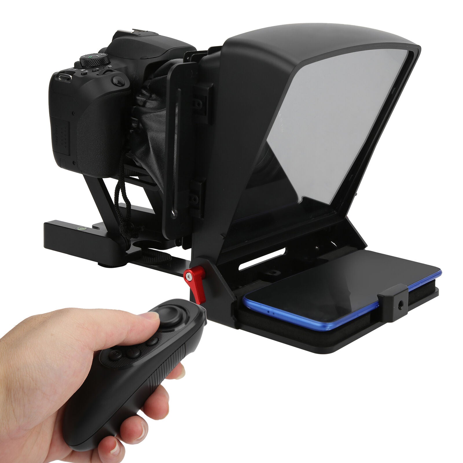 new Video Recording Prompter 5 Cold Shoe Mounts High Light Transmittance koeek - KOEEK