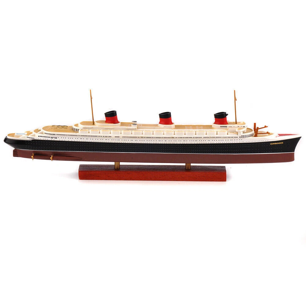 1:1250 Atlas Normandie Cruise Ship Model classic Boat Gift Toys For Collection ATLAS - KOEEK