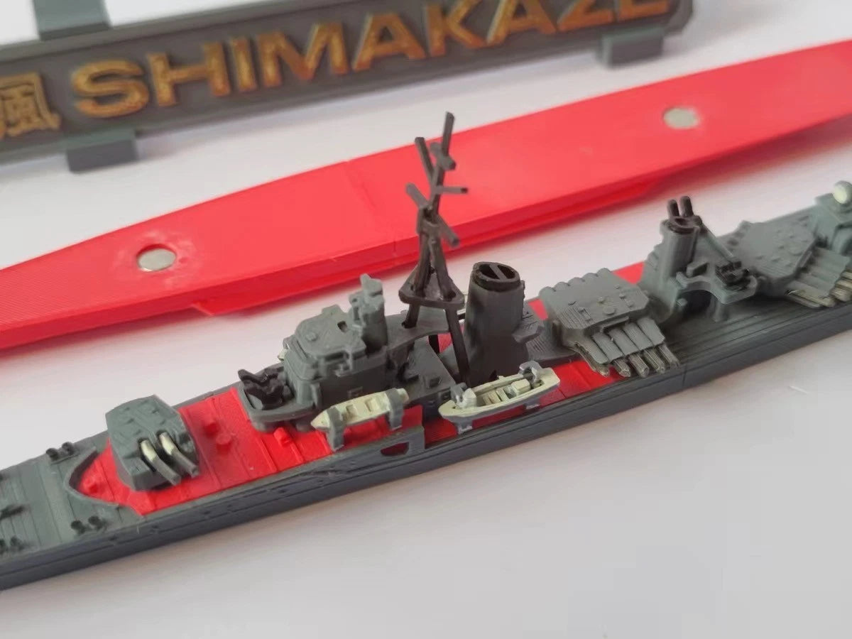 1/500 Warship Destroyer 3D Printed Model Kit Simple Paint w/ Assembly Guide 07FC0E-D4 - KOEEK