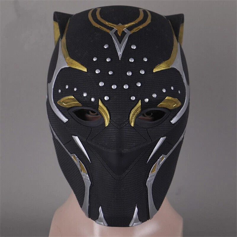 Black Panther：wakanda Forever Cosplay Game Halloween Helmet Mask Carnival Props 07FC0E-D4 - KOEEK