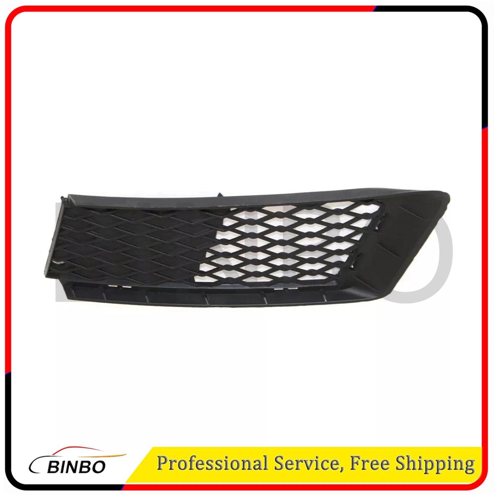 Front Left & Right Bumper Lower Mesh Grille Fits For 3' E92 328i 328xi 2007-2010 07FC0E-D4 - KOEEK