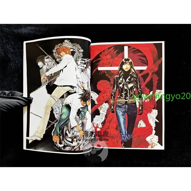 Death Note Light Yagami & L Lawliet Art Book Takeshi Obata Anime Manga Album 07FC0E-D4 - KOEEK