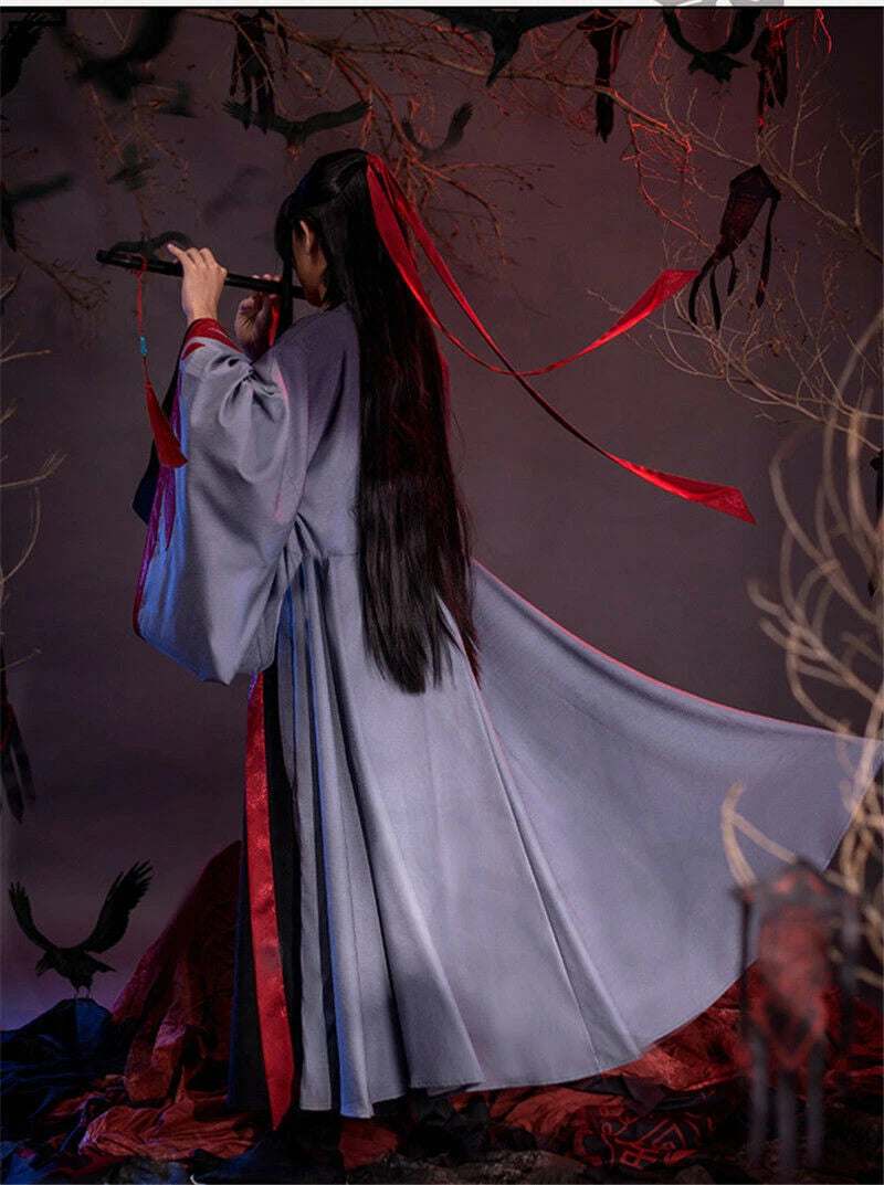 The Untamed Mo Dao Zu Shi Wei Wuxian无羡Yiling Patriarch Cosplay Costume Set Unsex 07FC0E-D4 - KOEEK