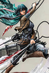 Recast Attack On Titan Mikasa Vs Annie 1/6th Ackerman Resin Model Collect 75cm H 07FC0E-D4 - KOEEK