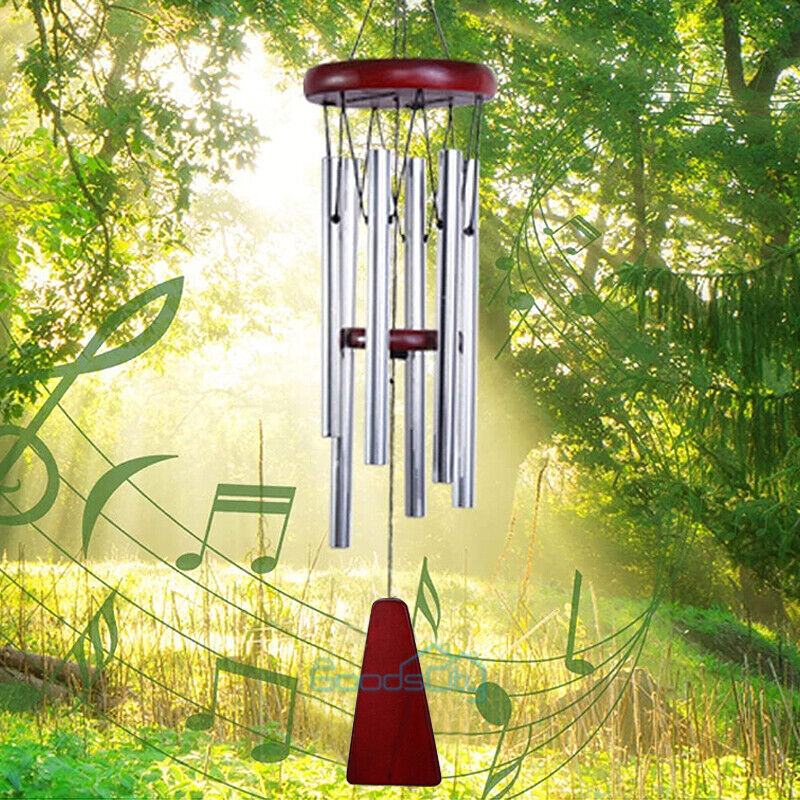 ny 31,5 tommer stor dyb resonans sindsro Metalklokke Wind Chime Udendørs Indendørs Decor