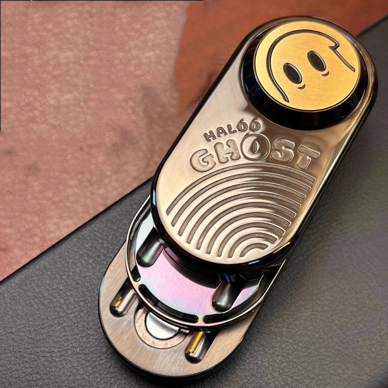Novel Ghost EDC Fidget Slider Three-layer Mechanical Fidget Adults Toy 07FC0E-D4 - KOEEK
