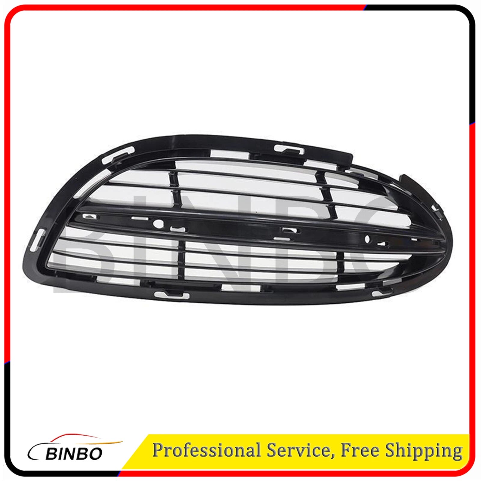 6Pcs Left+Right Fog Lamp Cover Grille Frame Set For Benz S-Class W222 2013-2020 07FC0E-D4 - KOEEK