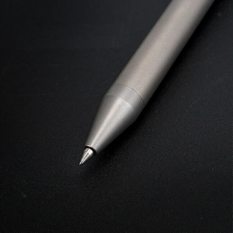 Titanium Alloy Ballpoint Tactical Pen Pocket Outdoors Travel Ball Pen EDC Tools 07FC0E-D4 - KOEEK