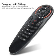 new Remote Controller Wireless 33 Keys Remote Mouse Black USB For Home koeek - KOEEK