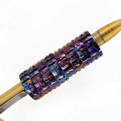 Damascus Titanium Ring CNC Made Men Women Finger Rings EDC Gift 07FC0E-D4 - KOEEK