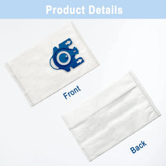 16 packs of 3D GN vacuum cleaner filter bags, vacuum cleaner 07FC0E-D4 - KOEEK