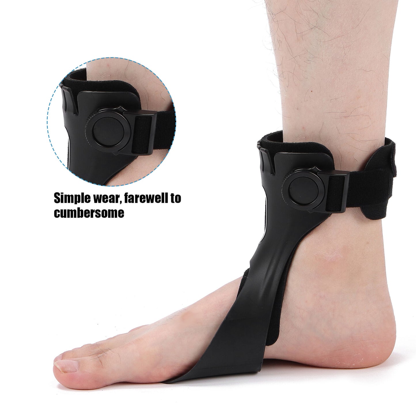 new Hemiplegia Stroke Drop Foot Ankle Brace Orthosis Inflatable   Feet Care koeek - KOEEK