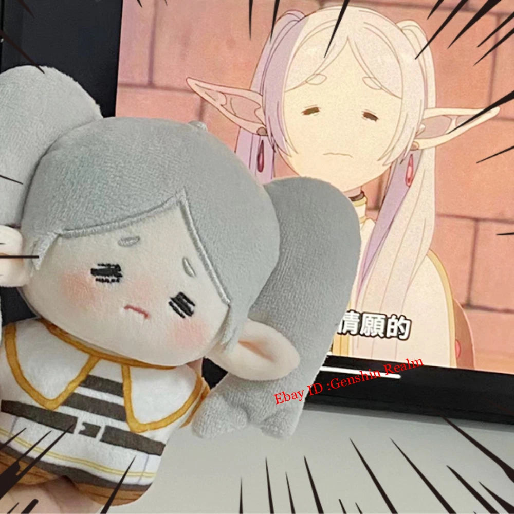 Anime Frieren: Beyond Journey's End Frieren Rag Doll Plush Pendant Keychain Gift 07FC0E-D4 - KOEEK
