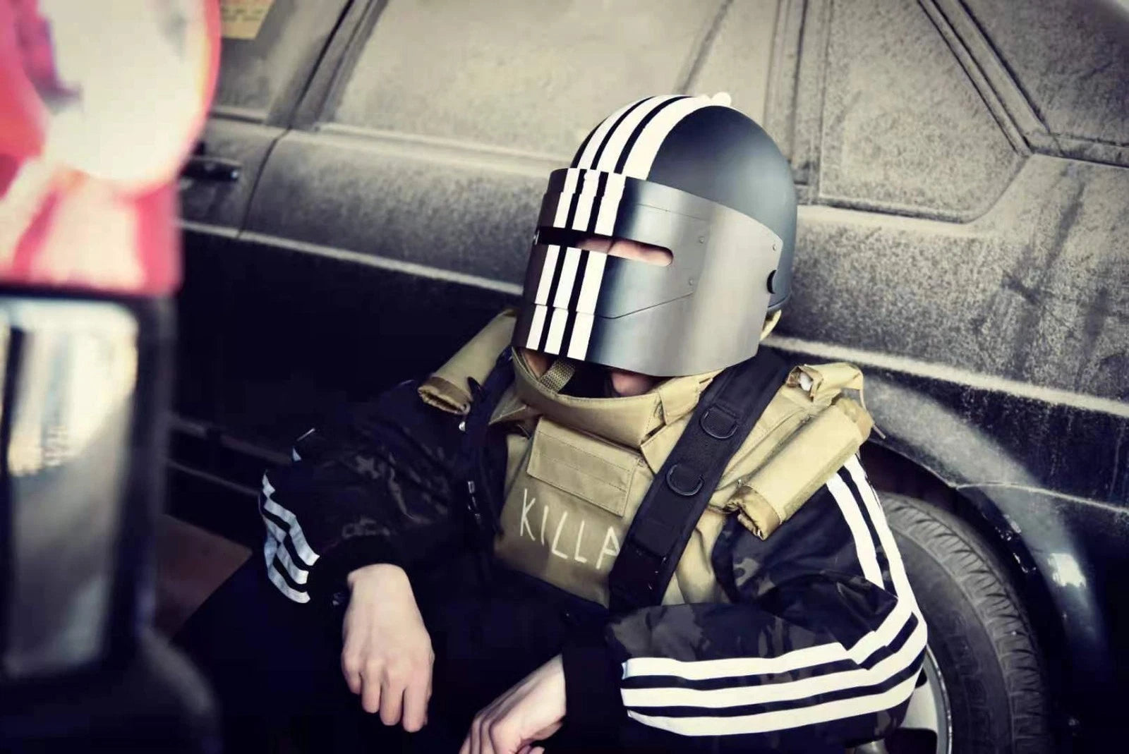 Russian Heavy MASKA Helmet and 6b13 Vest Killa Version with Black Hangers Bag 07FC0E-D4 - KOEEK