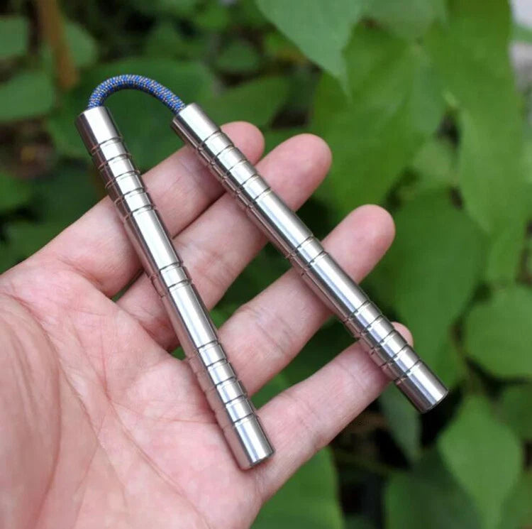 Titanium Thumb Sticks Finger Training EDC Tool Extreme Sports Art Hand Fidget 07FC0E-D4 - KOEEK