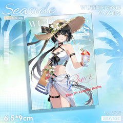 4Pcs/Set Anime Wuthering Waves Limited Edition Card Decor Collection Gift 07FC0E-D4 - KOEEK