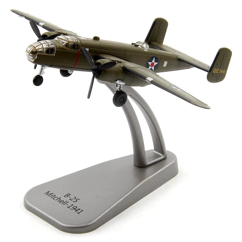 AF1 1/144 US B-25 Mitchell Bomber Diecast Finished Model 07FC0E-D4 - KOEEK