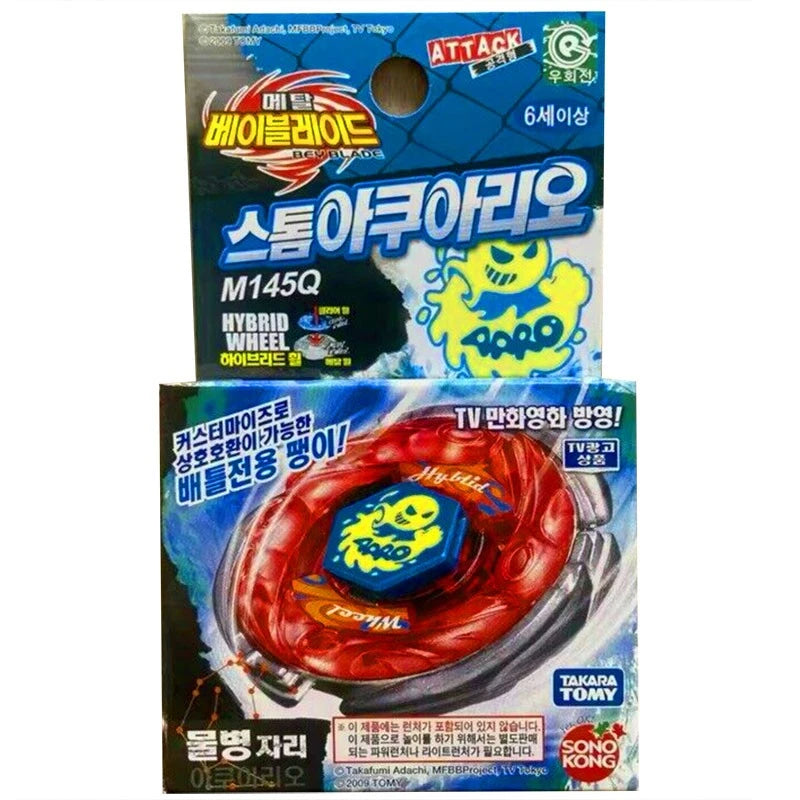 Tomy Takara Storm Aquario M145Q Hybrid Wheel Beyblade Metal Fusion Booster BB24 TAKARA - KOEEK