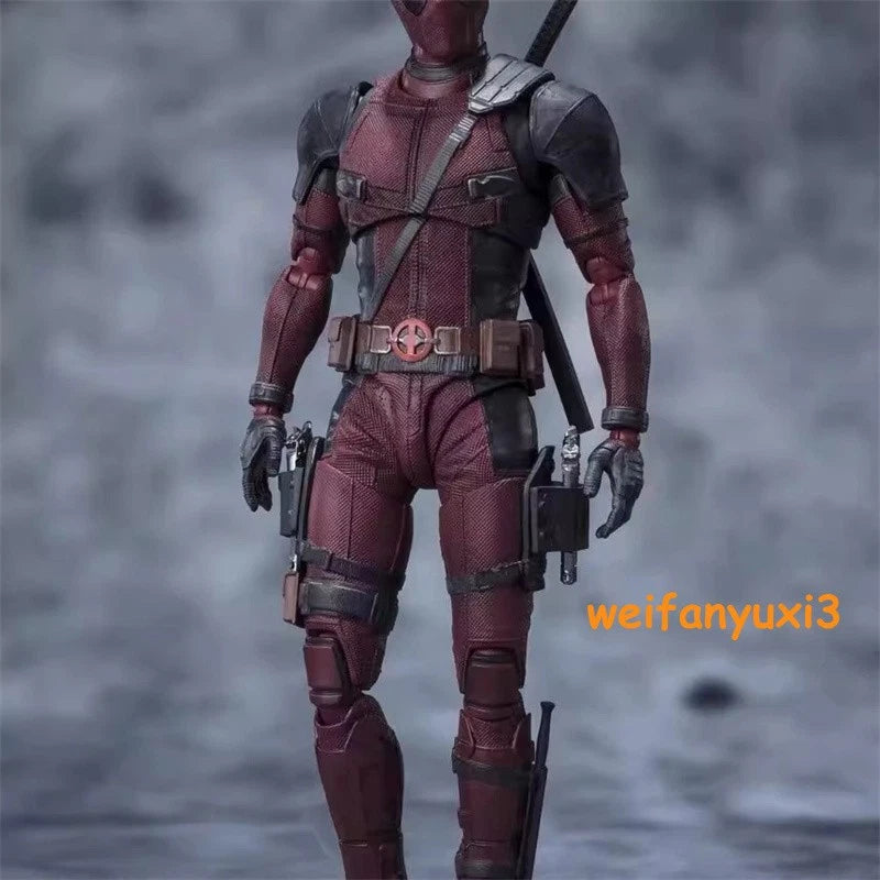 US STOCK S.H. Figuarts Deadpool 2 Marvel SHF Action Figure Replica Toy Xmas Gift MARVEL - KOEEK