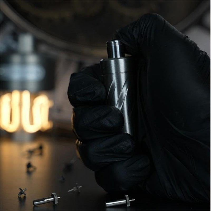 Simple Stainless Steel EDC Fidget Toys Stress Relief Silent Fidget Spinner 07FC0E-D4 - KOEEK