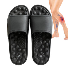 new 1 Pair Reflexology Sandals Foot Massager Slippers Acupressure Acupuncture Shoes koeek - KOEEK