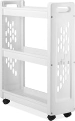 3 Tier Rolling Laundry Cart 8.50x26.0x31.0 07FC0E-D4 - KOEEK