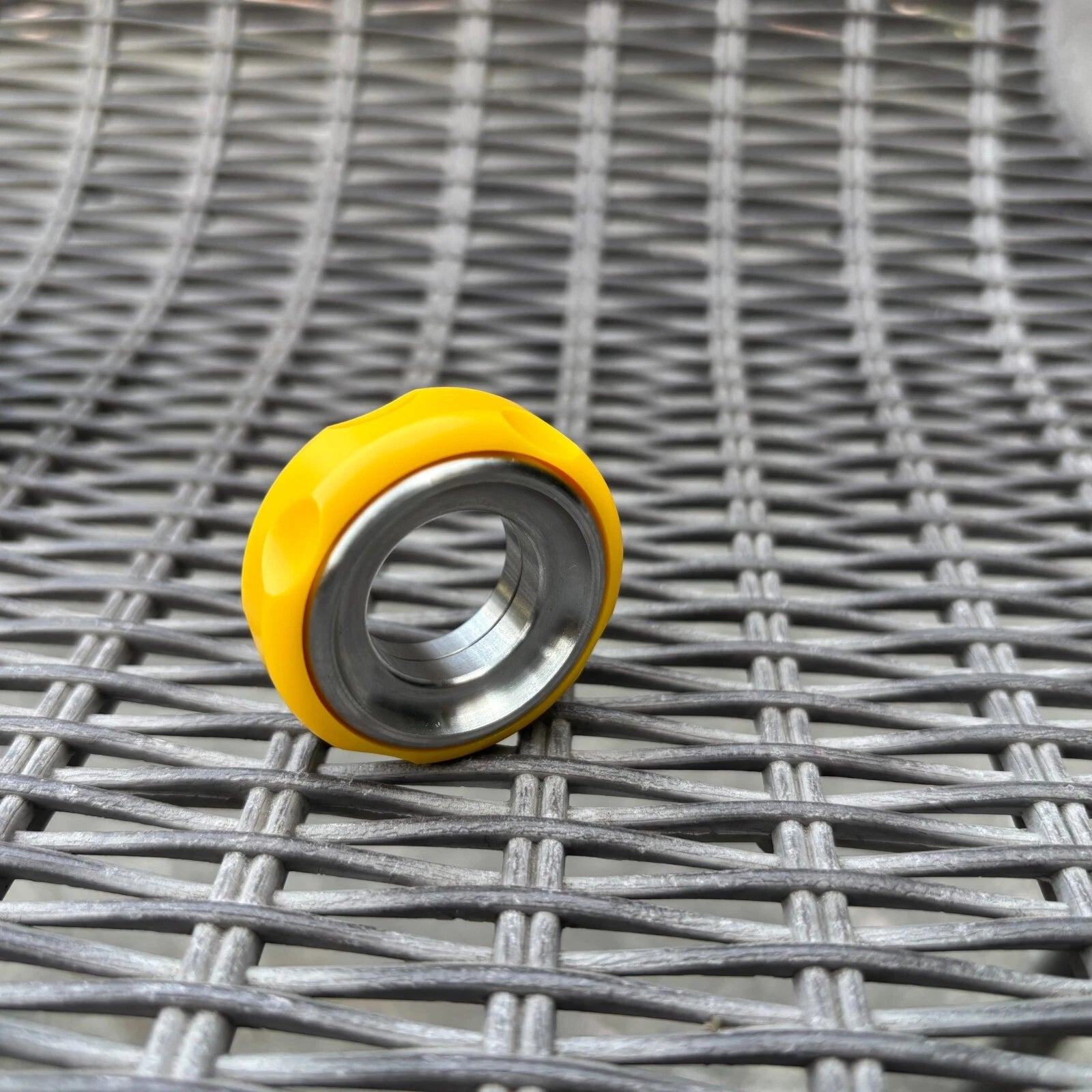 EDC Sliders Fidget Mechanical Fidget Ratchet Ring Toys Adjustable HapticRing 07FC0E-D4 - KOEEK
