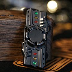 Modern Metallic EDC Fidget Spinner Luminous Cool Fidget Toy Fun Hand Spinner 07FC0E-D4 - KOEEK