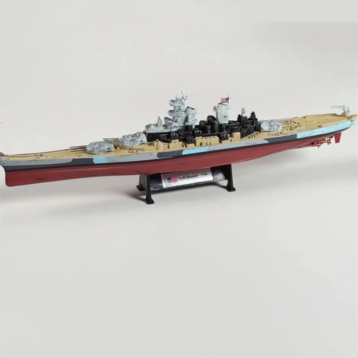 1/1000 USS Missouri 1944 Diecast Model Finished Military Ship Collectible 07FC0E-D4 - KOEEK