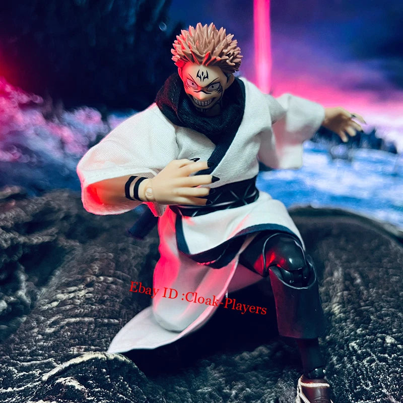 1/12 Clothing Set For 12" SHF Tamashi Nations Jujutsu Kaisen Sukuna (No Figure) 07FC0E-D4 - KOEEK