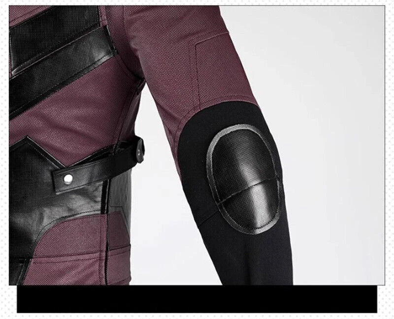 Marvel Comics Daredevil Cosplay Costume Outfits Jumpsuit Suit Carnival Halloween 07FC0E-D4 - KOEEK