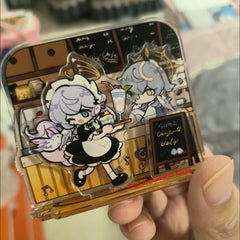 Anime Honkai: Star Rail Robin Shopkeeper Acrylic Desktop Stand Figure Collection 07FC0E-D4 - KOEEK