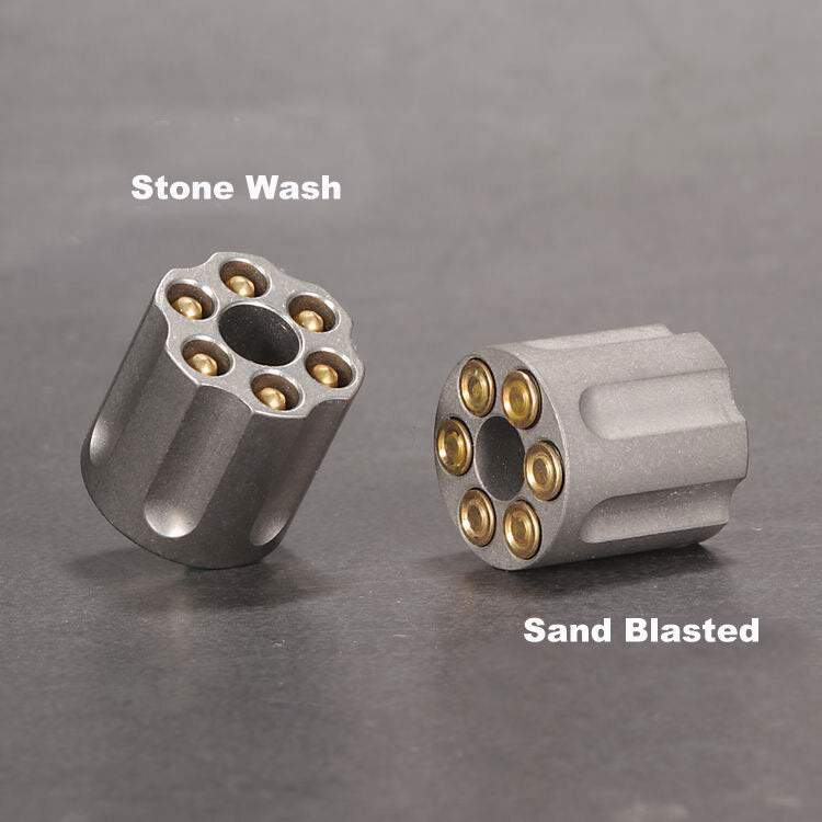 EDC Titanium Alloy Pendant Shaped Lanyard Knife Bead Paracord Pendant Detachable 07FC0E-D4 - KOEEK