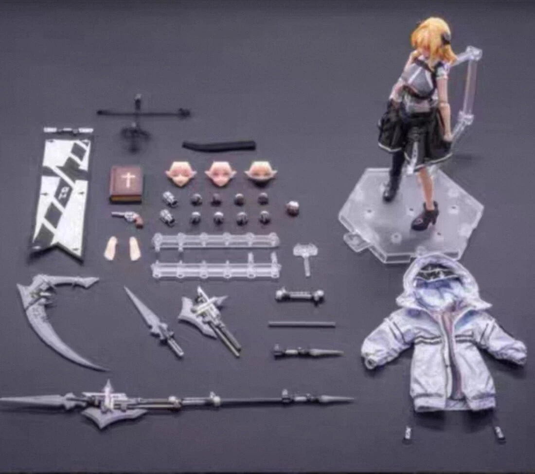 HASUKI Pocket Art PA009 Marianne White Bishop 1/12 Cloth Action Figure WF2025 HASUKI - KOEEK