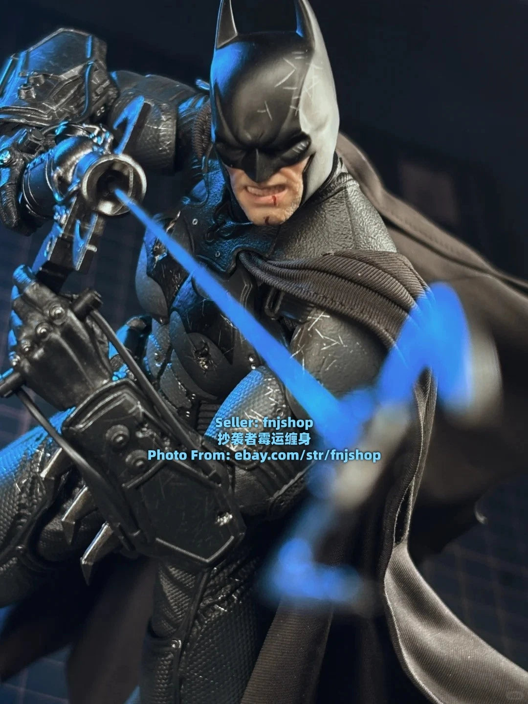 INART Batman Arkham Origins Battle Damaged Ver. 1/12 Action Figure  IN STOCK INART - KOEEK