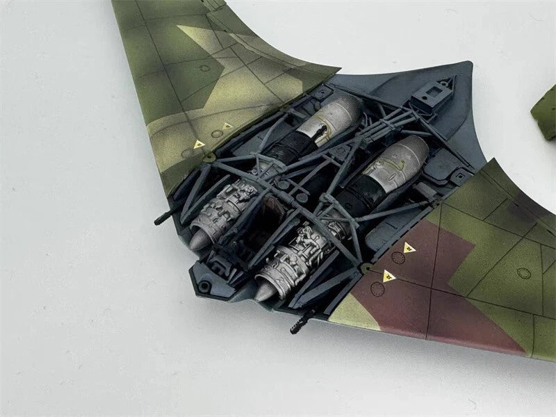 1/72 Scale German Horten HO229 Bomber Aircraft With Internal Structure Model Toy 07FC0E-D4 - KOEEK