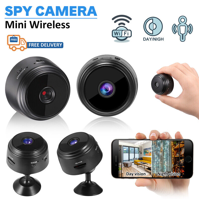 ny Mini Camara De Seguridad WiFi 1080P Inalambrica Con Audio Video